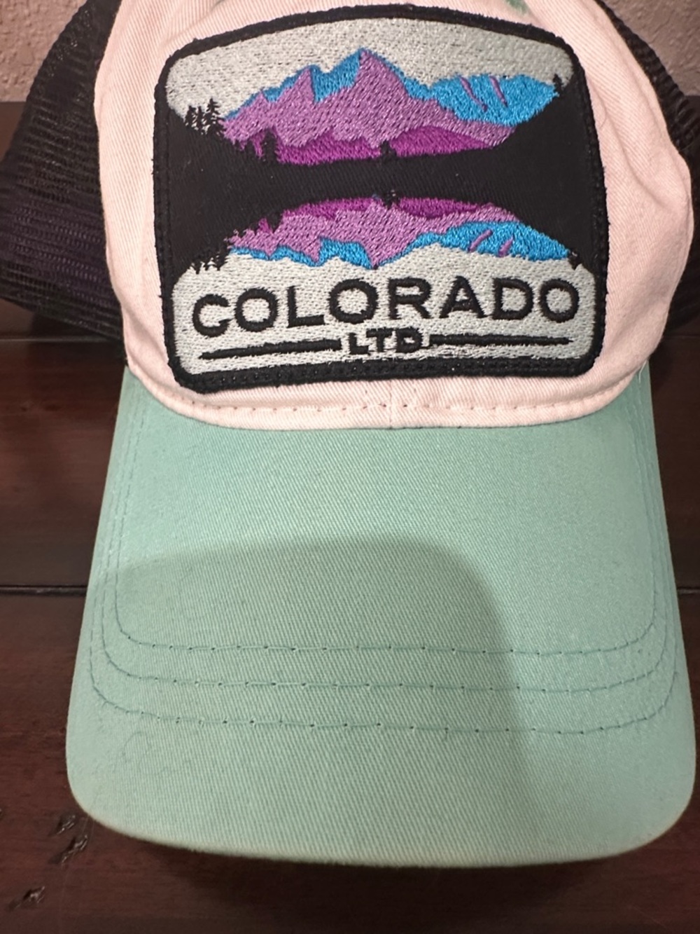 Colorado LTD Mint and White Trucker Hat - Picture 6 of 6
